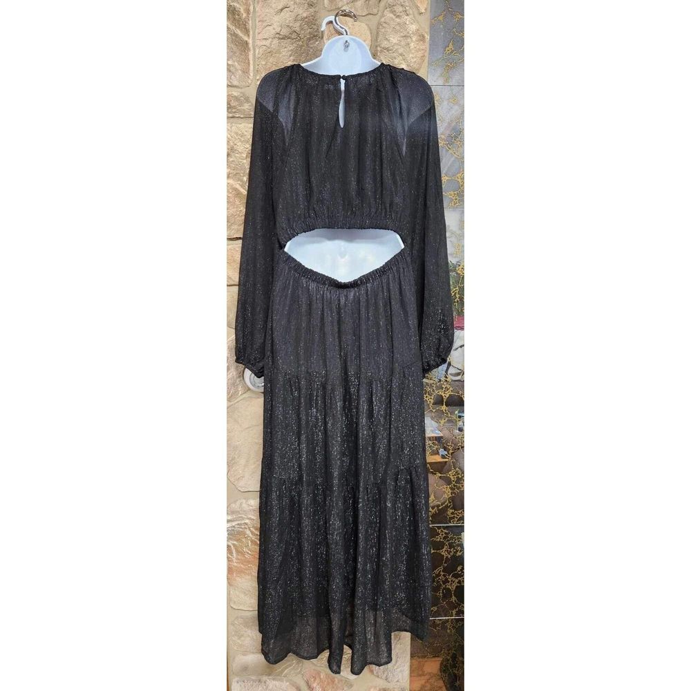 Anthropologie Moon River Crewneck Midi Dress Size L. B23 - Picture 7 of 8